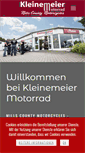 Mobile Screenshot of kleinemeier.de